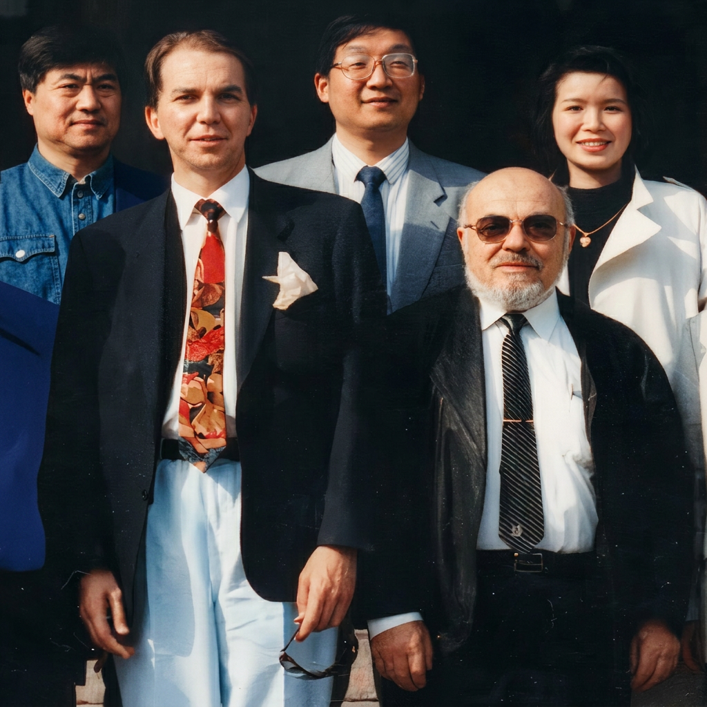 Peter Griffiths and Yull Brown, Beijing 1991