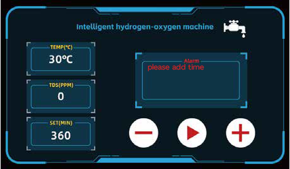 Console alarm: please add time