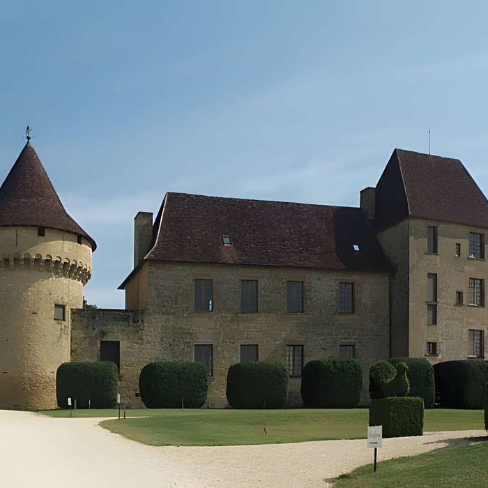 Château de Chabans, Dordogne, France — Bernard Benson's home, 1981